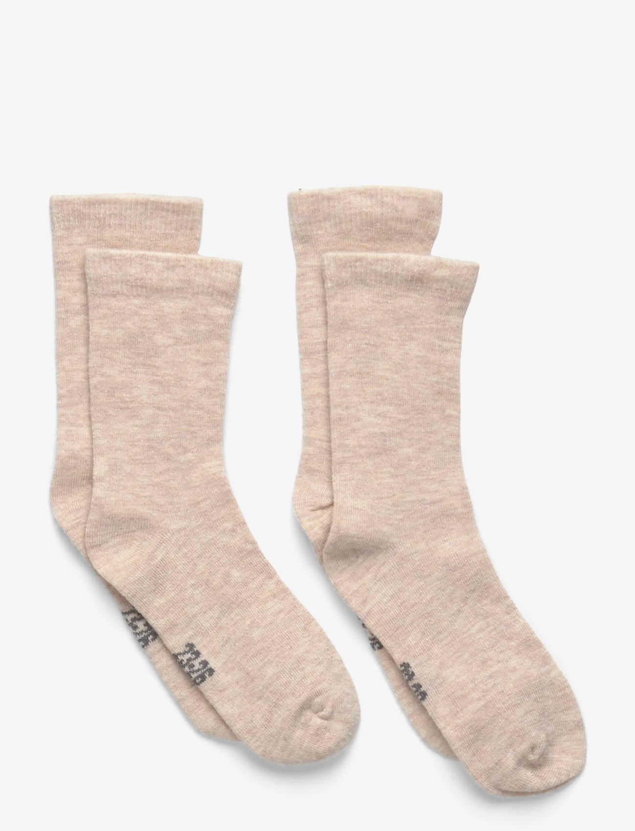 Minymo - Baby Wool Socks (2-pack) - sokid - sheer bliss - 0