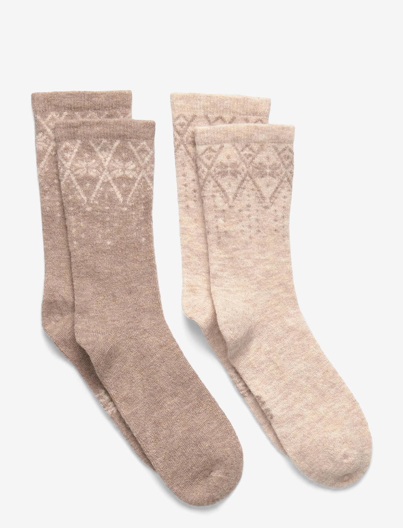 Minymo - Winter Wool Socks 2-Pack - strümpfe - sheer bliss - 0