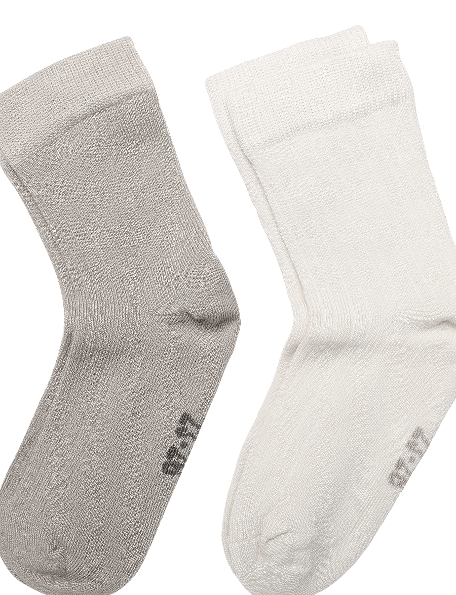 Minymo - Thin Viscose Sock (2-pack) - strümpfe - light taupe - 2