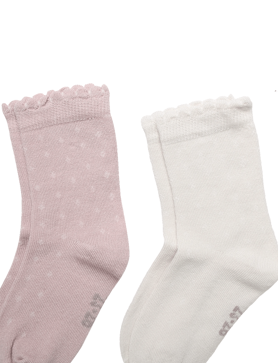 Minymo - Thin Viscose Sock (2-pack) - sokid - shell - 2