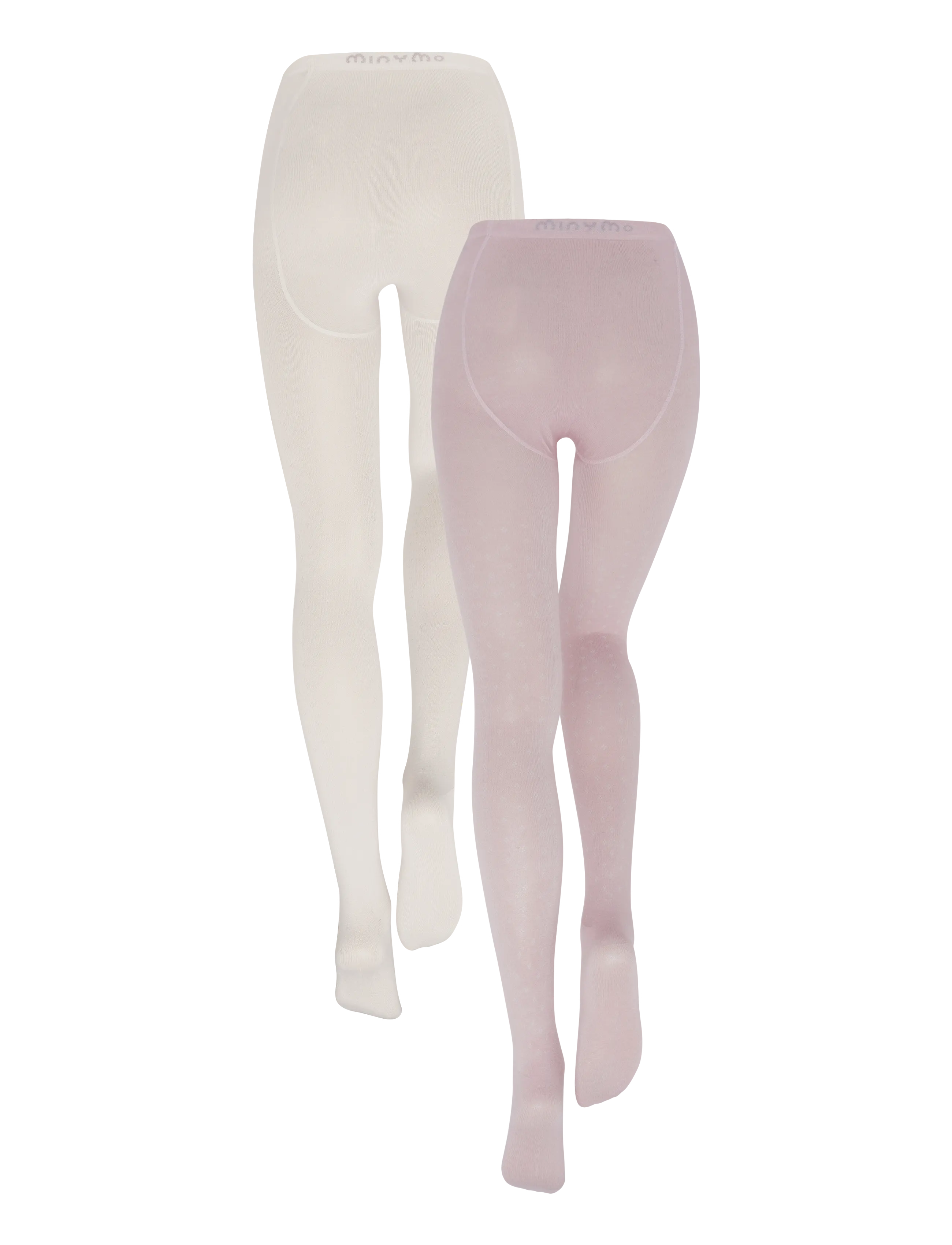 Minymo - Stocking Thin Viscose (2-pack) - strumpfhosen - shell - 1