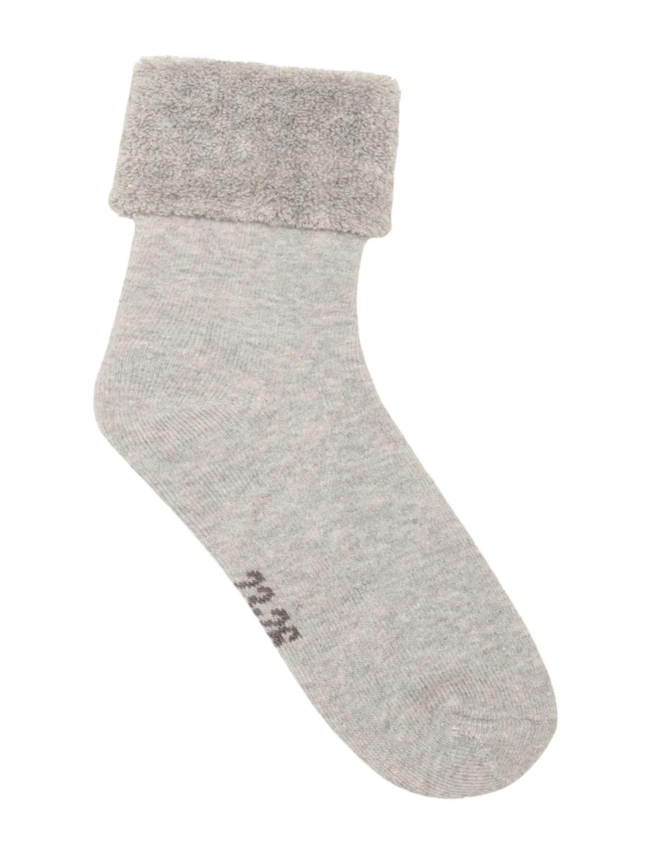 Minymo - Baby 2x2 Rib Wool socks 2-Pack - baby-socken - light grey melange - 1