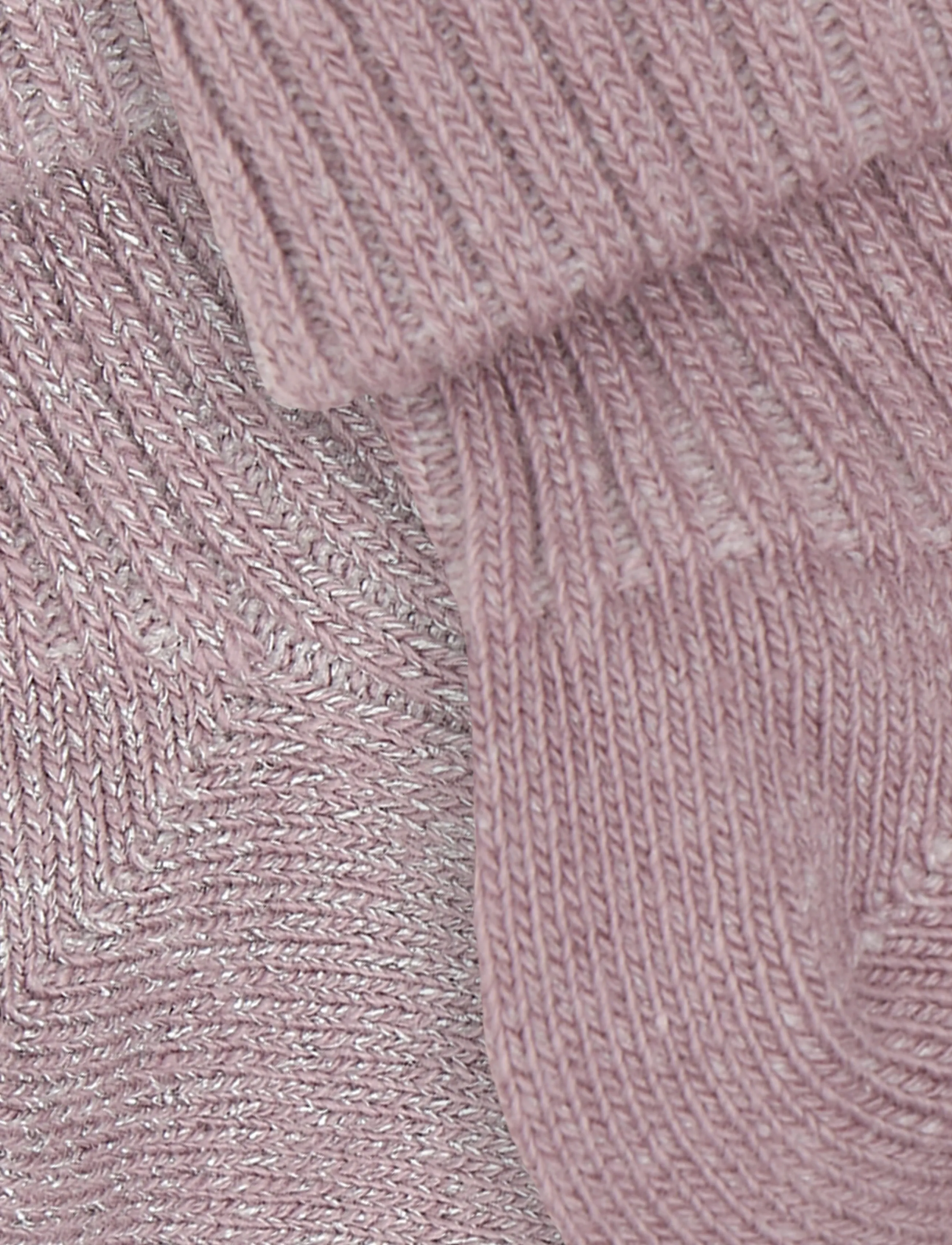 Minymo - Baby Rib Socks w.glit (2-pack) - baby-socken - elderberry - 3