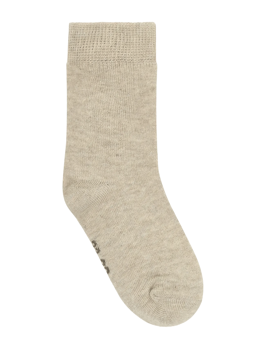 Minymo - Ankle Socks w.glitter (2-pack) - strümpfe - silver mink - 1