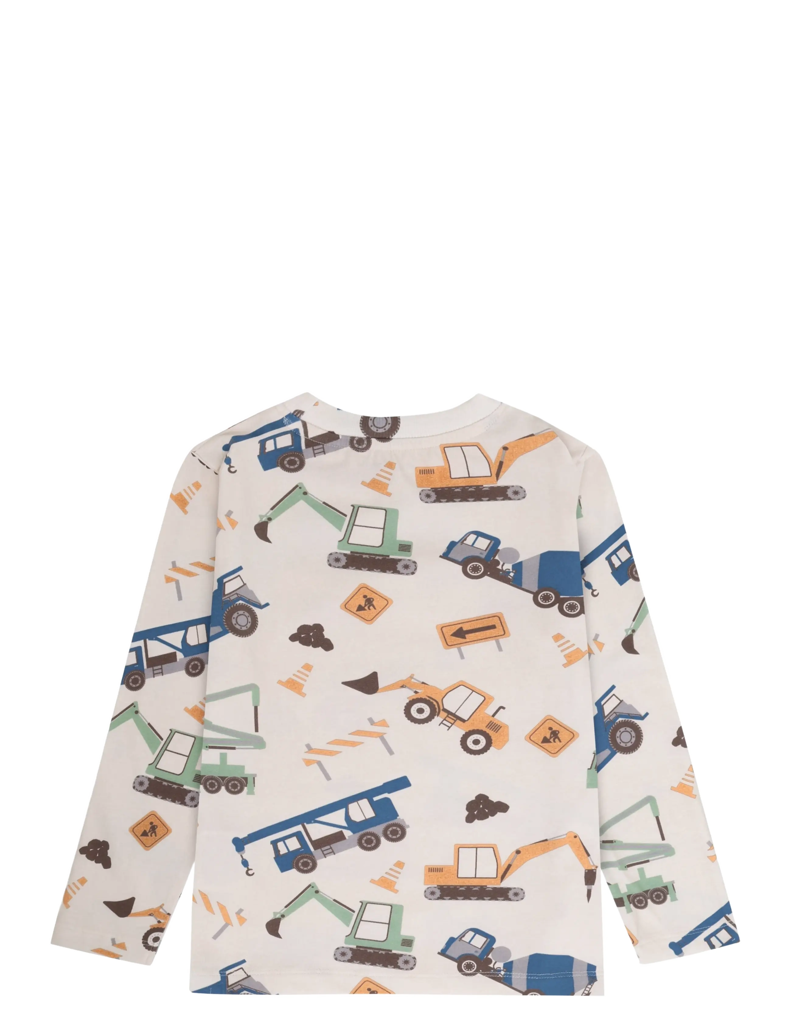 Minymo - T-shirt LS AOP - langärmelig - seedpearl - 1