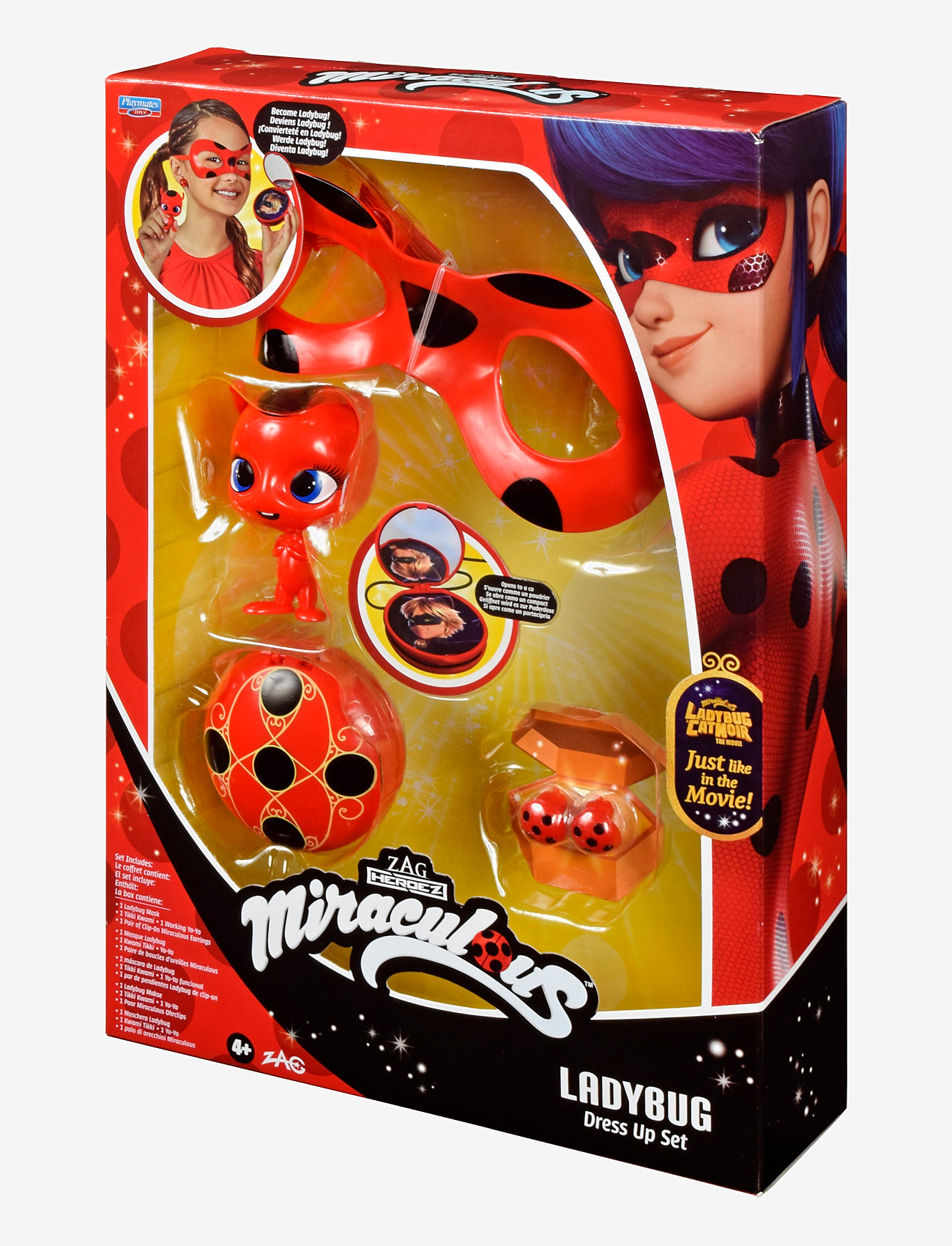 Miraculous - Miraculous Role Play set Ladybug - kostumetilbehør - red - 1