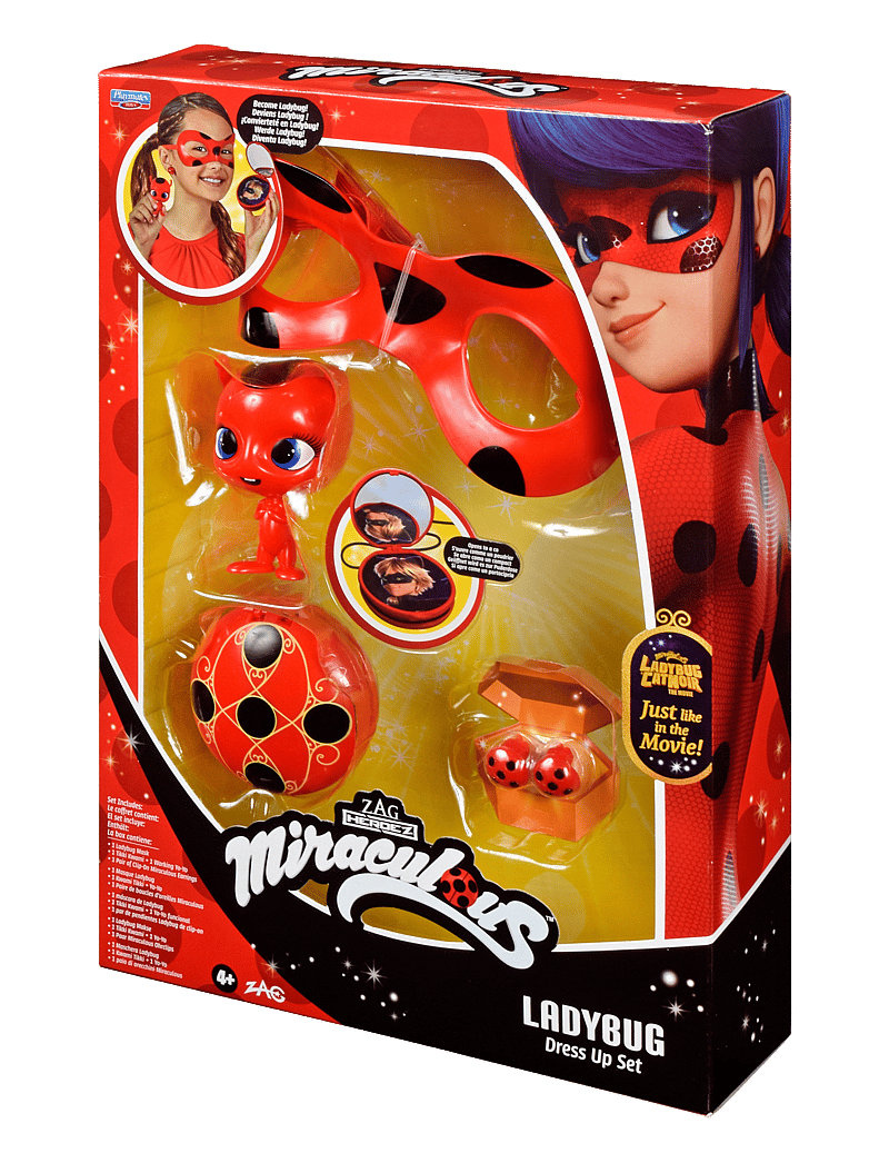 Miraculous - Miraculous Role Play set Ladybug - aukahlutir fyrir búninga - red - 1