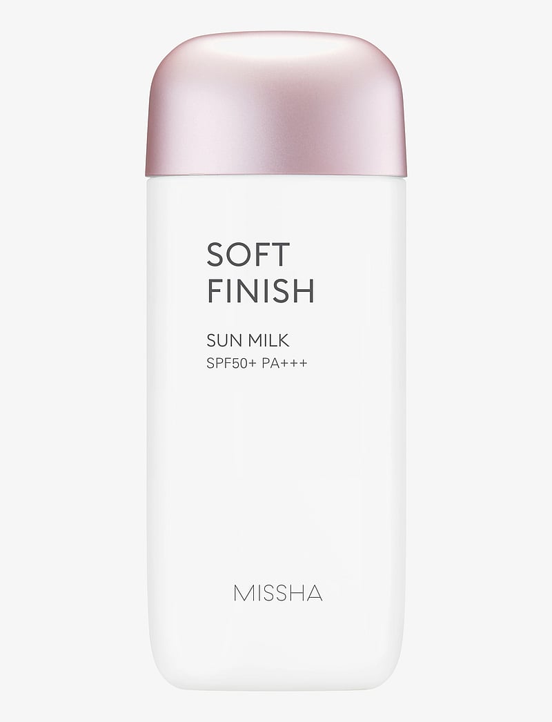 Missha - All Around Safe Block Soft Finish Sun Milk Spf50+ - til ansigtet - white - 0
