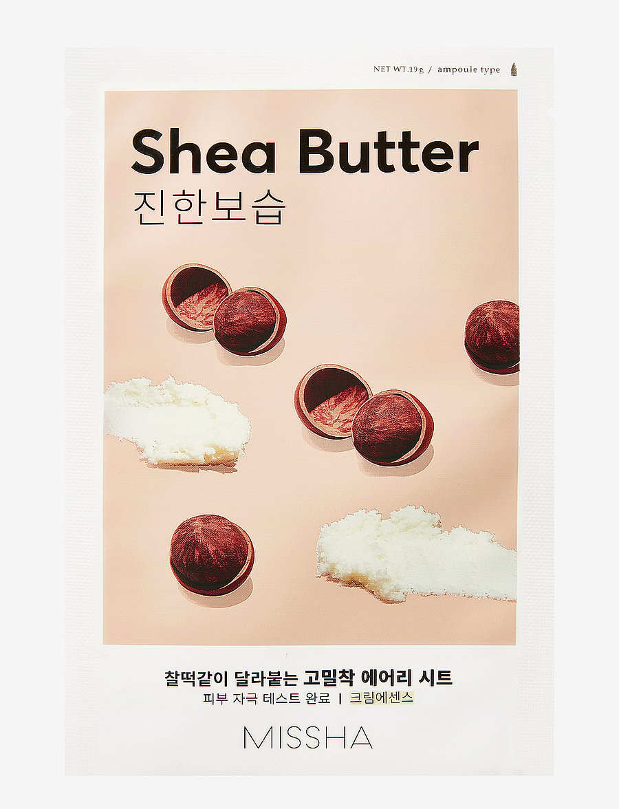 Missha - MISSHA Airy Fit Sheet Mask (Shea Butter) - clear - 0