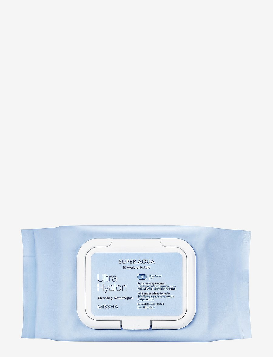 Missha - MISSHA Super Aqua Ultra Hyalron Water In Tissue - renseservietter - clear - 0