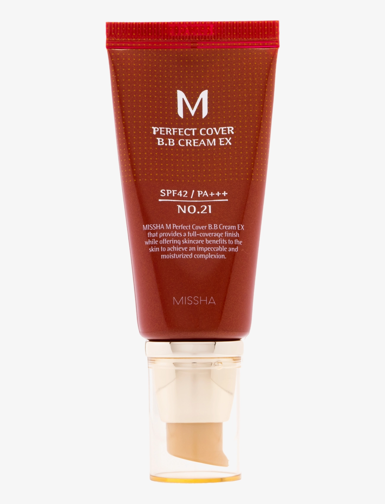 Missha Missha M Perfect Cover Bb Cream Spf42 Pa+++ No.21 (Light Beige), 50 ml, Ansigt > Bb- Og Cc-Cremer, Dame