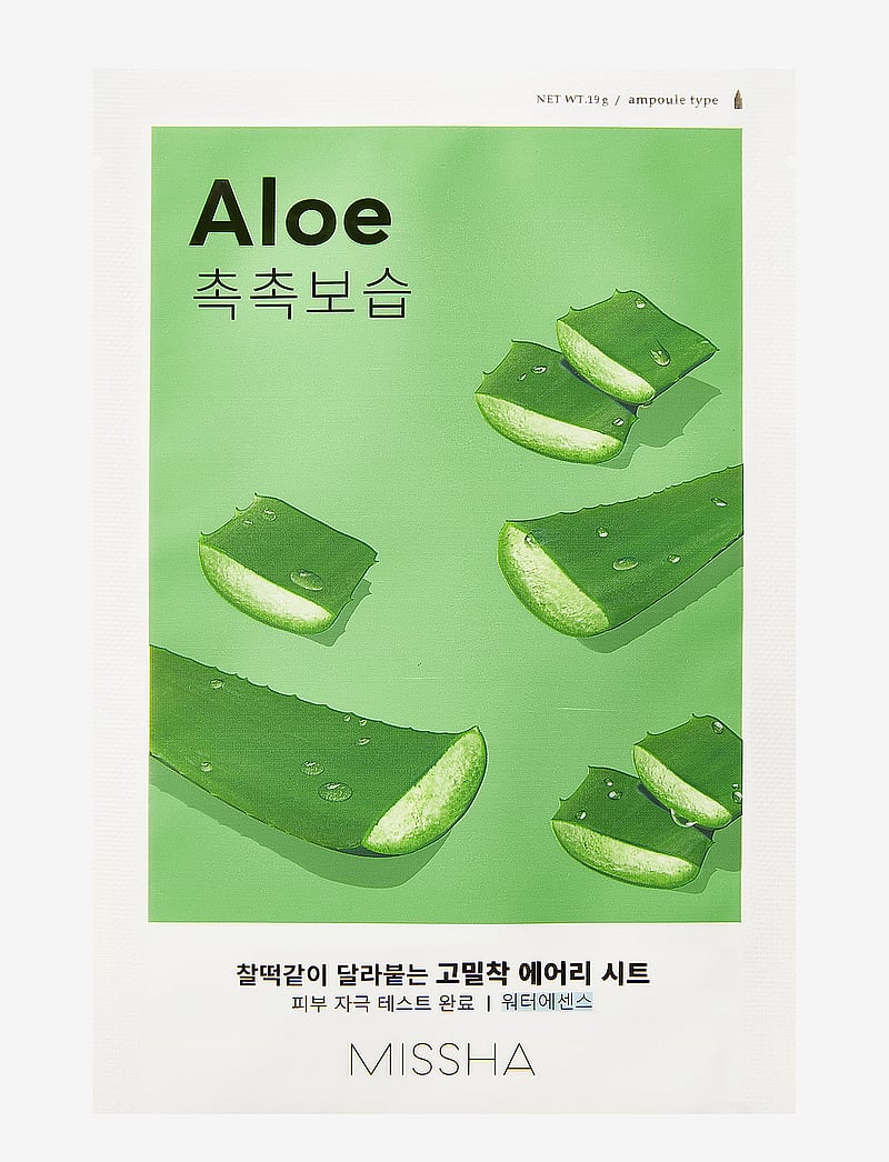 Missha - MISSHA Airy Fit Sheet Mask (Aloe) - clear - 0