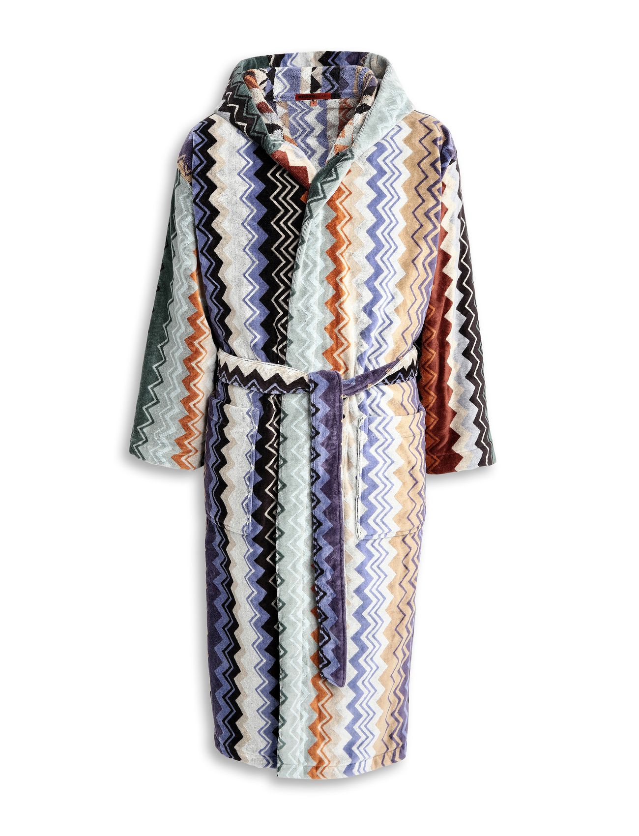 Missoni Home Giacomo Bathrobe Hooded - - XS 2