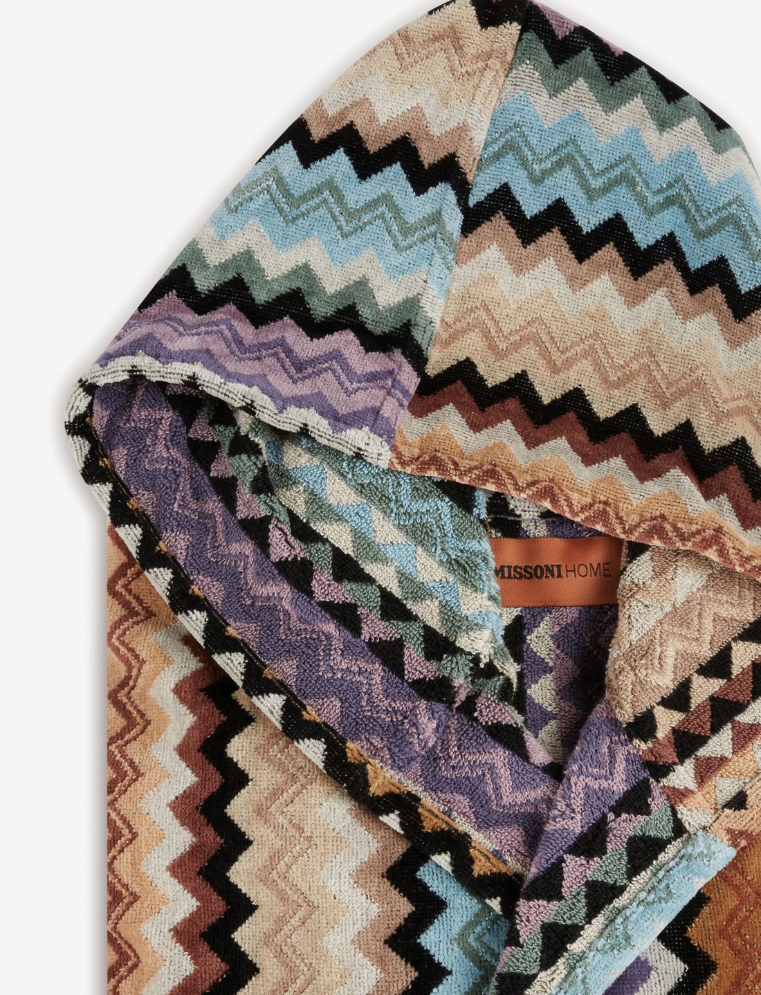 MISSONI MS25SQ0KBR0100SM9L0 関税送料込 Missoni Home Adam Bathrobe Hooded (NIH1A3AC99701) - Szlafrok