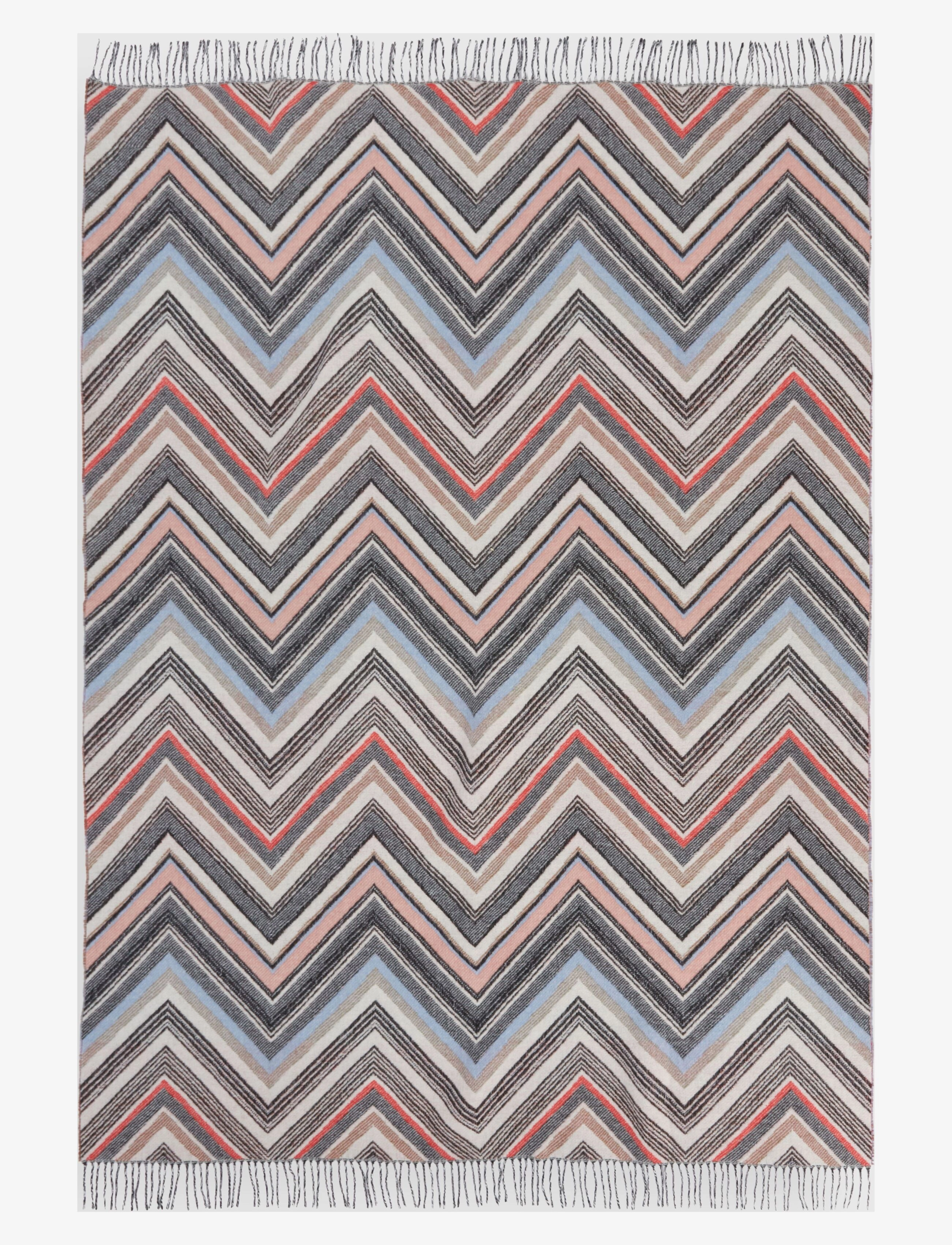 Missoni Home Chevron Throw, 130X190 cm, Cushions & Blankets, Mehrfarbig/gemustert - Blankets Throws, Homeware