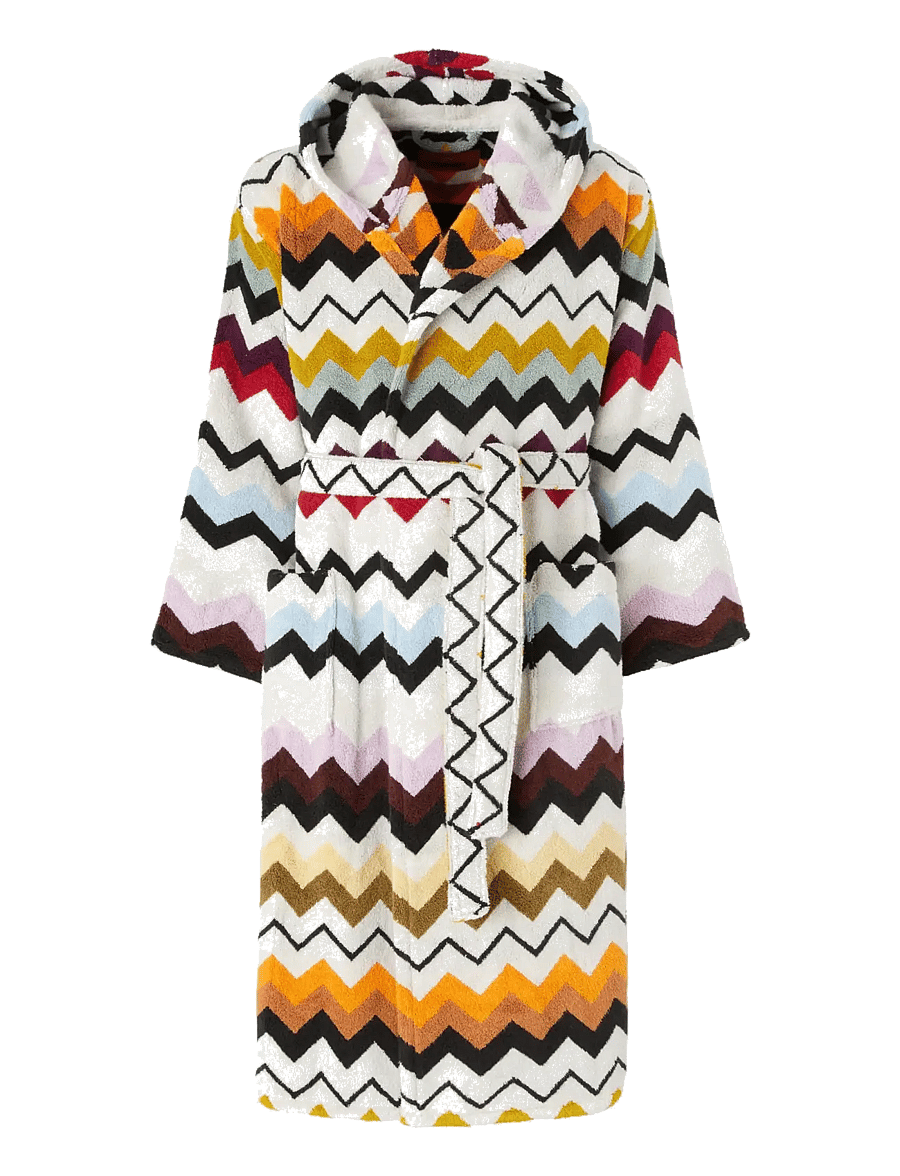 Missoni Home - MURRINA HOODED BATHROBE - alltags-style - 100 multicolor - 0