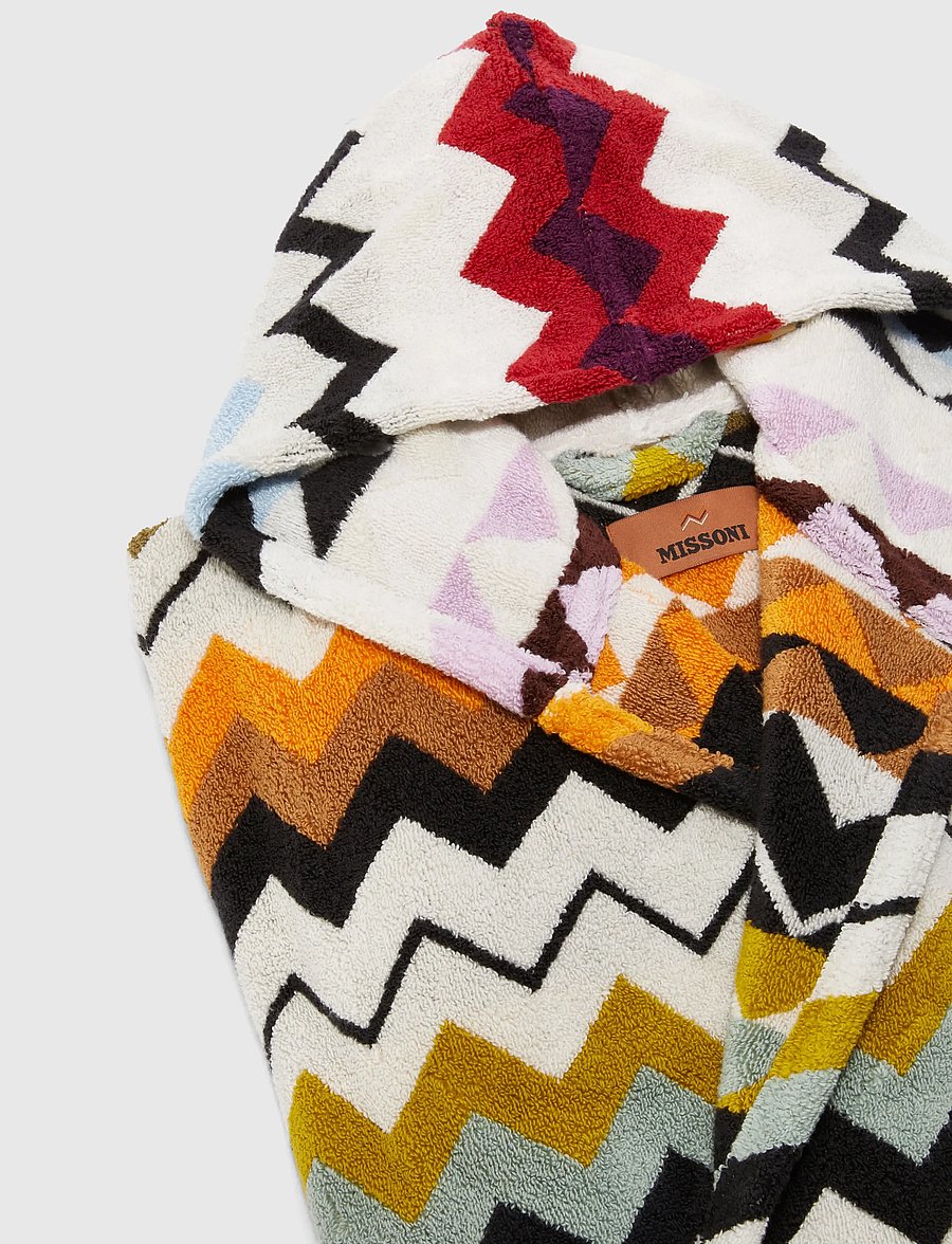Missoni Home - MURRINA HOODED BATHROBE - alltags-style - 100 multicolor - 1