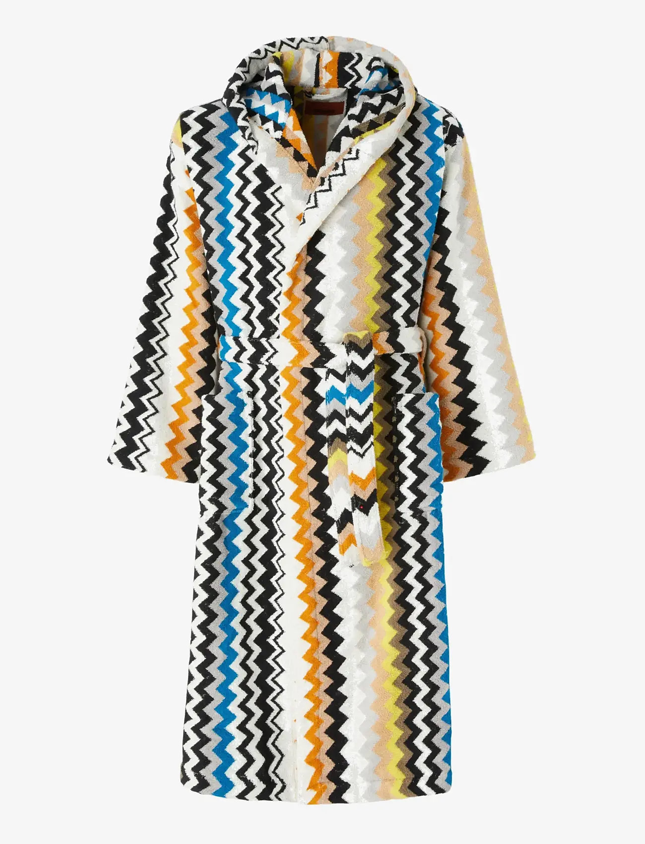 Missoni Home - BEST HOODED BATHROBE - köp efter pris - 160 black multicolor - 0