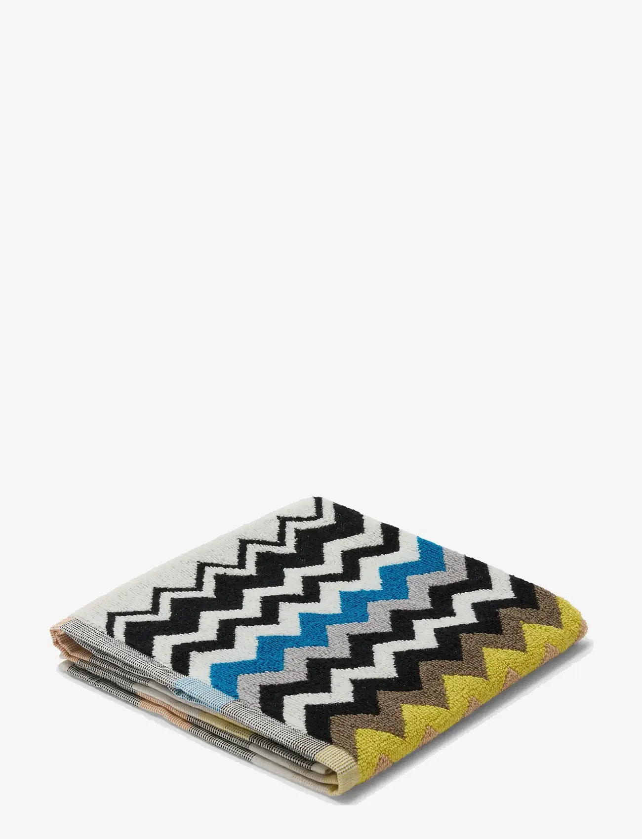 Missoni Home - BEST HAND TOWEL - käterätikud - 160 black multicolor - 0