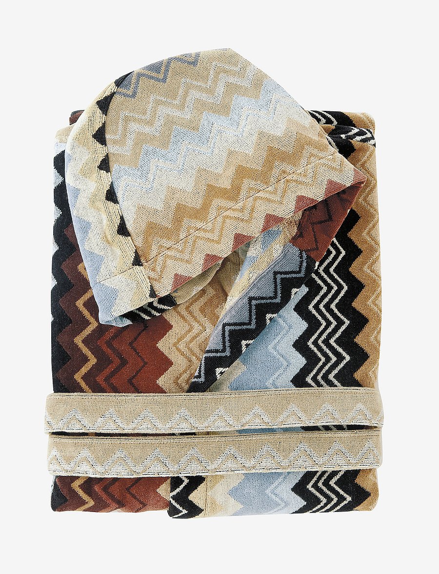 Missoni Home - GIACOMO BATHROBE HOODED - nach preis einkaufen - 160 multi-colored - 2