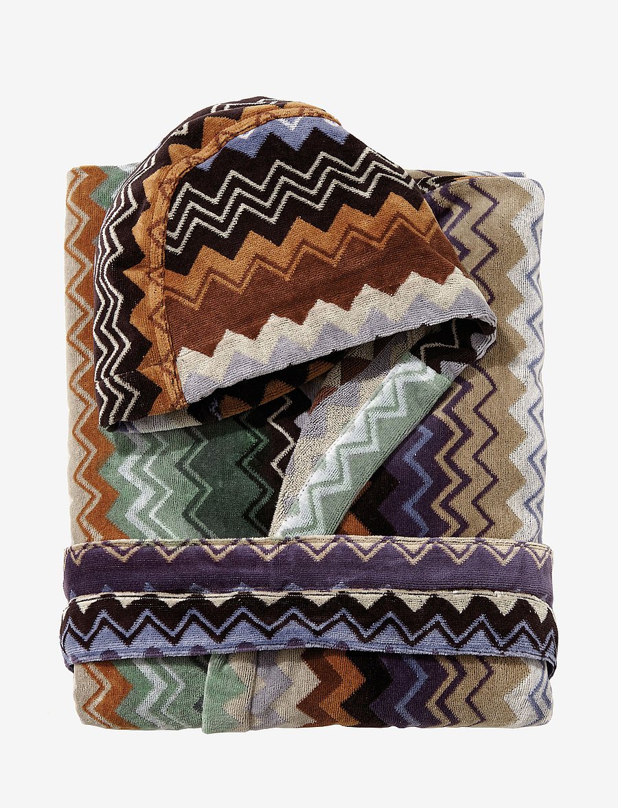 Missoni Home - GIACOMO BATHROBE HOODED - nach preis einkaufen - 165 multi-colored - 1