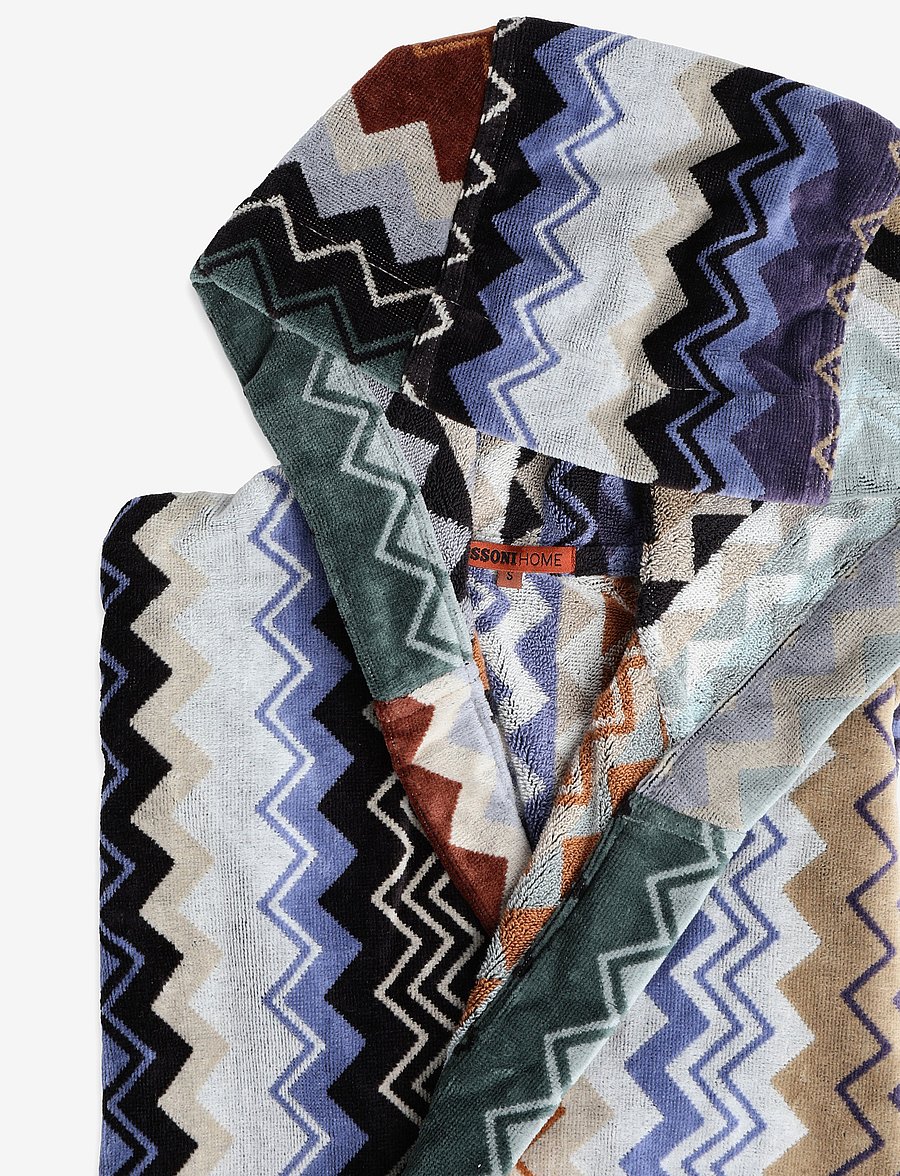 Missoni Home - GIACOMO BATHROBE HOODED - nach preis einkaufen - 165 multi-colored - 2