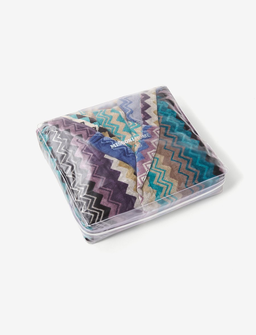 Missoni Home - GIACOMO BATHROBE HOODED - sorteren op prijs - 170 multi-colored - 3
