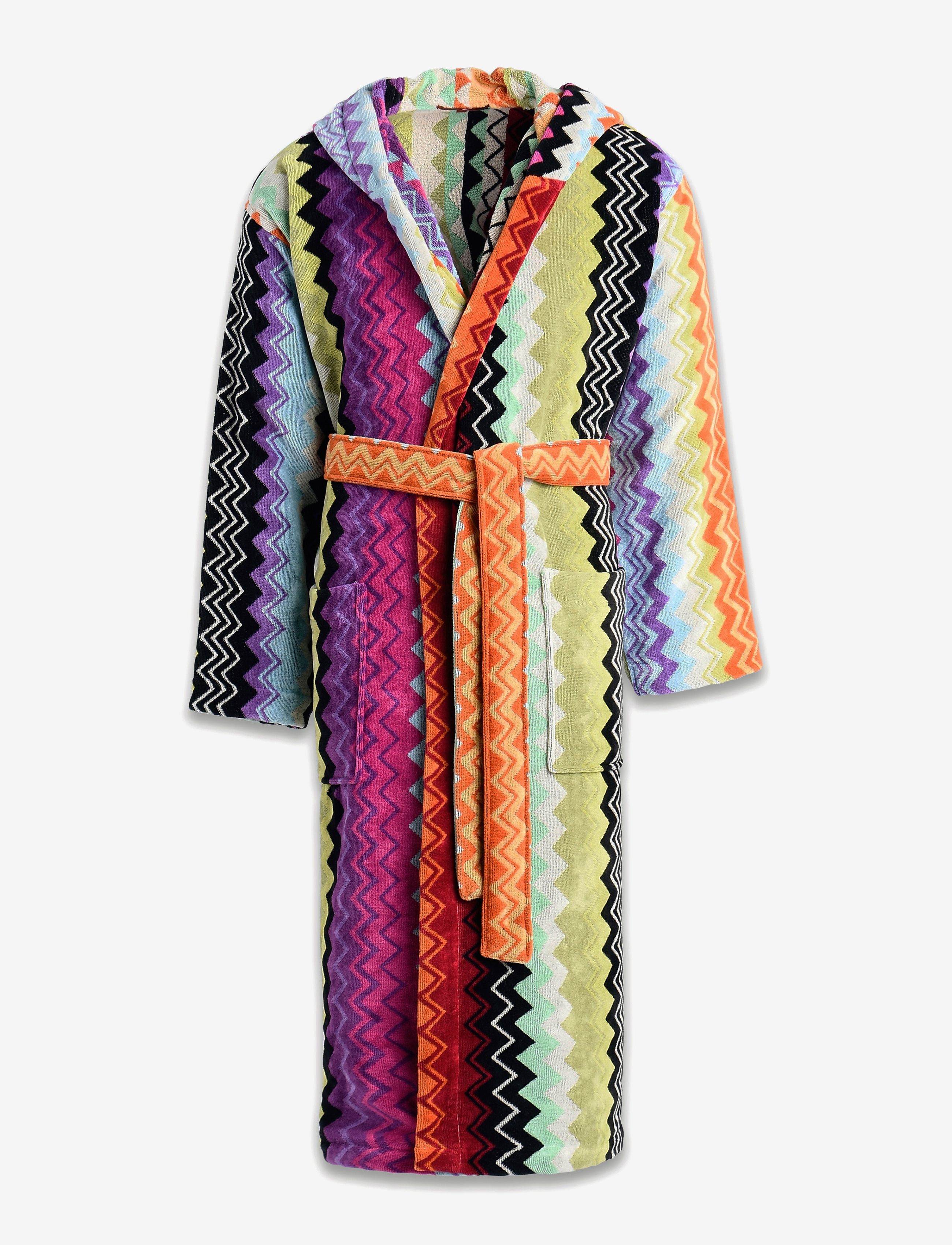 Missoni Home Giacomo Badekåbe, L, Multi/patterned, Tekstiler Til Badeværelset > Badekåber, Unisex