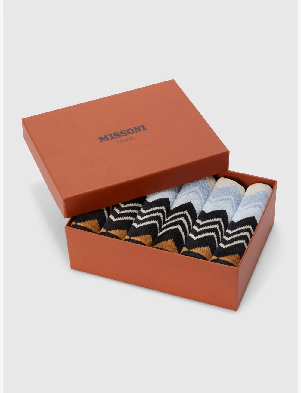 Missoni Home - GIACOMO FACE TOWEL 6 PCS-BOX - gesichtshandtücher - 160 multicolor - 0