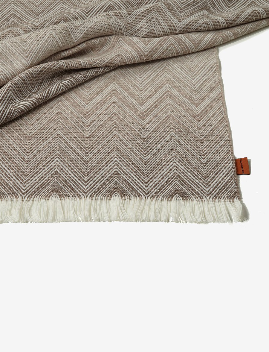 Missoni Home - TIMMY THROW - decken - 481 creme - 1