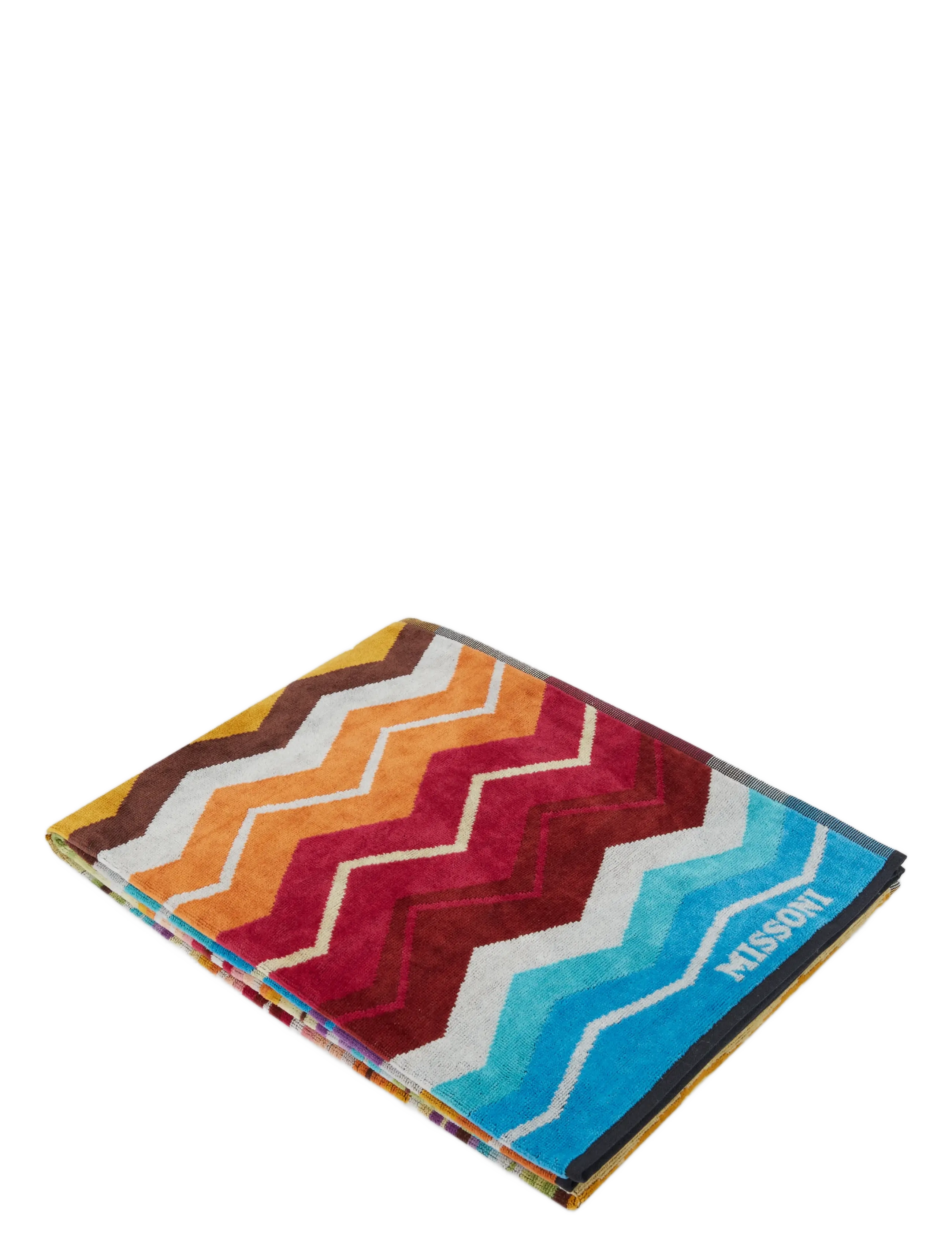 Missoni Home Hugo Beach Towel, 100X180, Towels & Bath Towels, Mehrfarbig/gemustert - Frauen