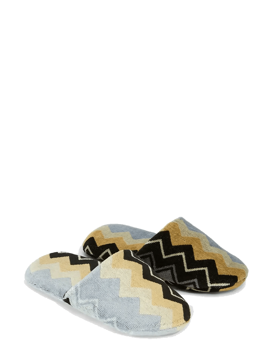 Missoni Home - GIACOMO SOFT SLIPPER L, 160 - black multicolor - 1