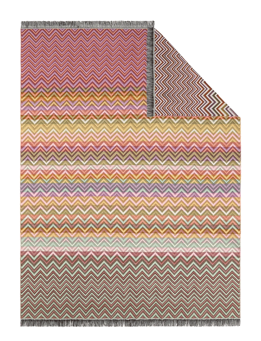 Missoni Home - ANTWAN THROW 145X190, 100 - pledai ir užtiesalai - multicolor - 2