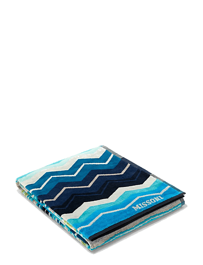 Missoni Home HUGO BEACH TOWEL - Rätikud - TURQUOISE MULTICOLOR / multi