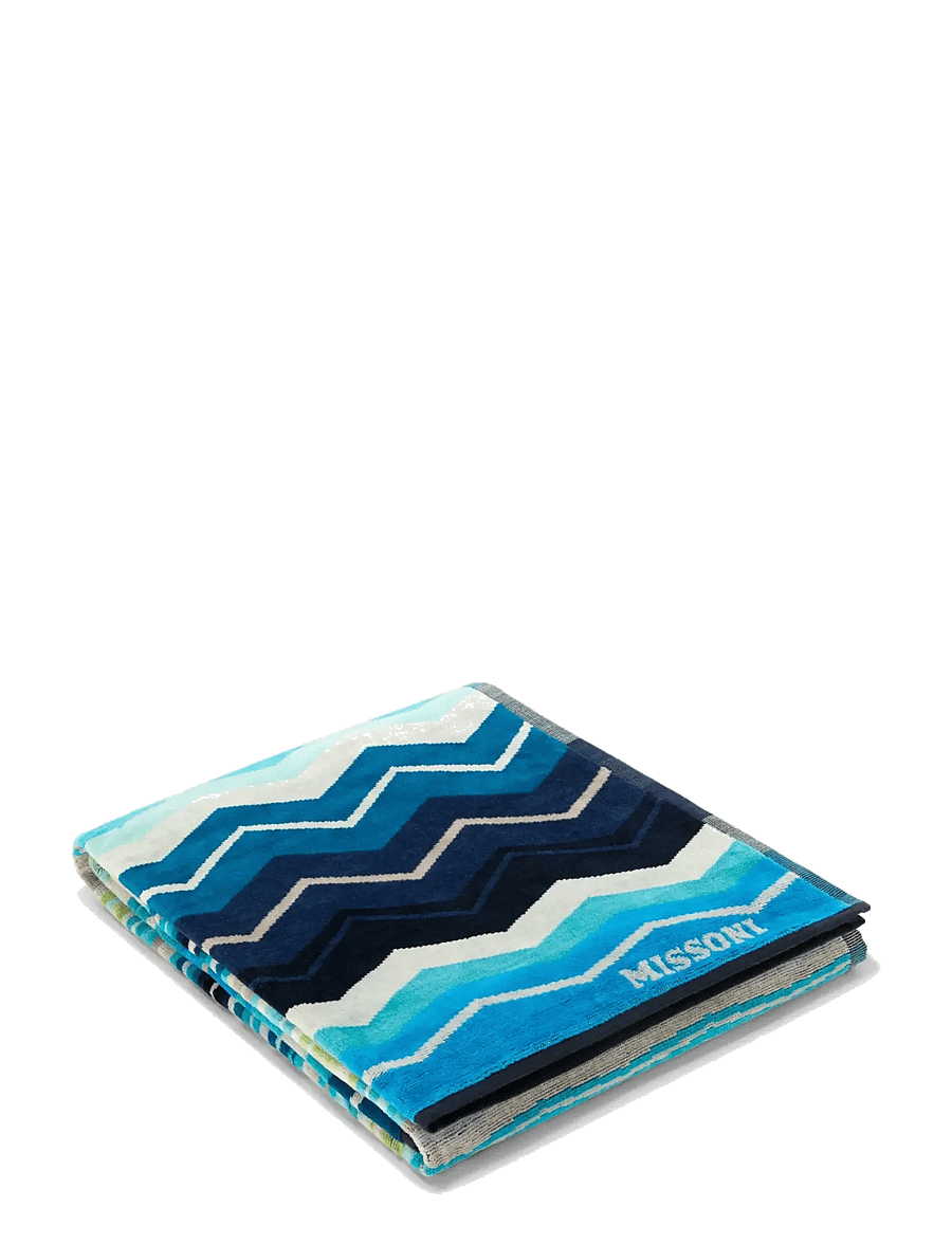 Missoni Home - HUGO BEACH TOWEL - badehåndklæder - turquoise multicolor - 0