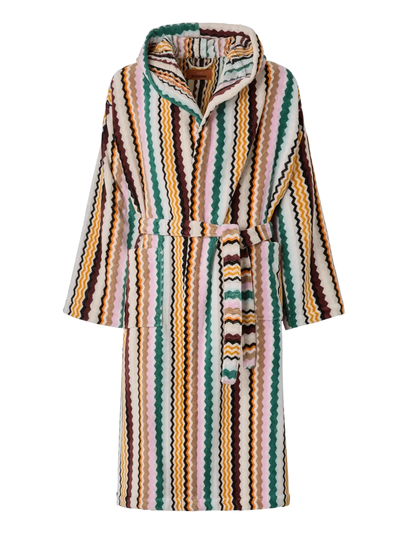 Missoni Home Aura Hooded Bathrobe, XL, Bathroom Textiles, Mehrfarbig/gemustert - Robes, Frauen