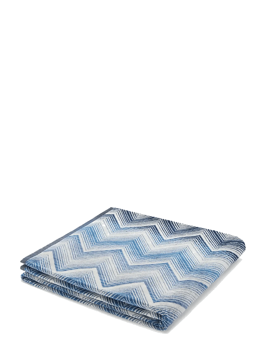 Missoni Home - MAREA BATH SHEET - badehåndklæder - blue/white - 0