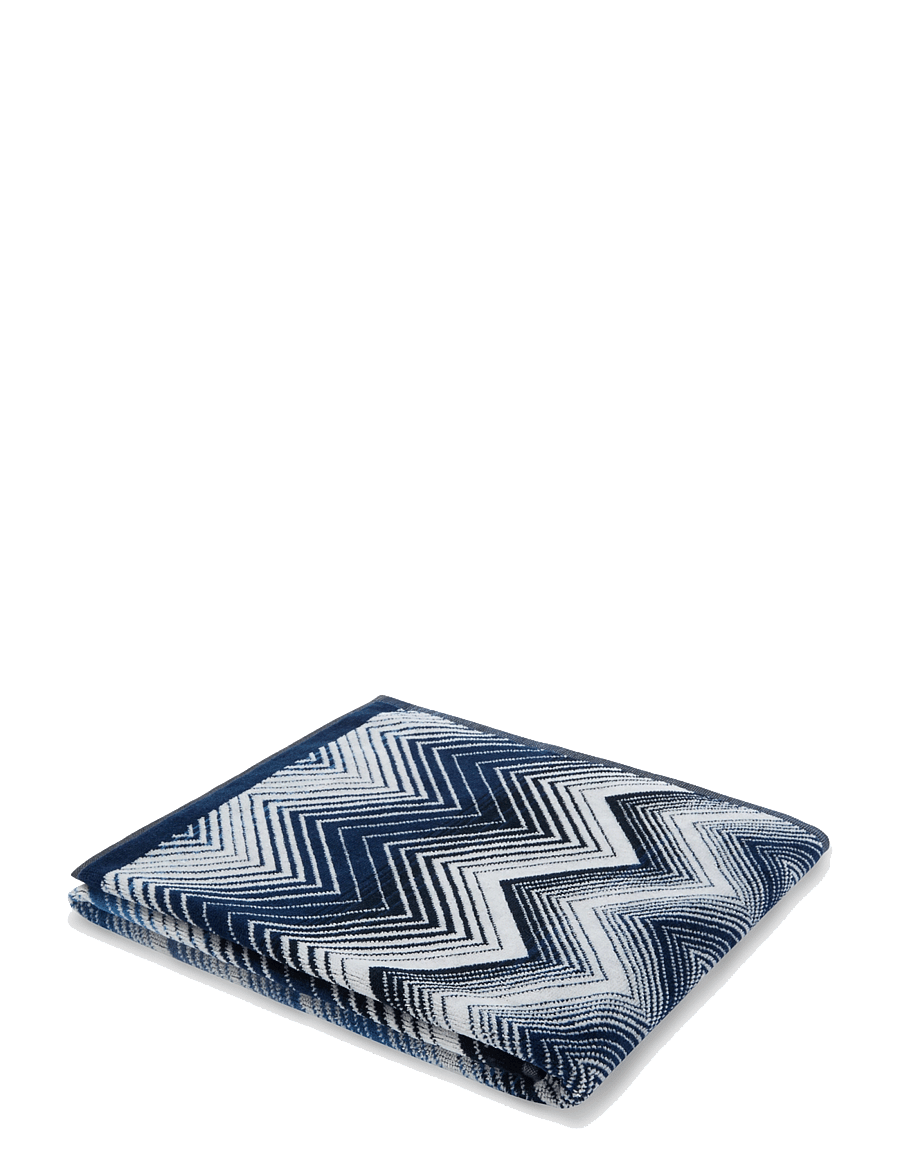 Missoni Home - (BS)MAREA BATH TOWEL 100X60 SINGLE PACKAGE, 501 - saunalinad - blue/white - 0