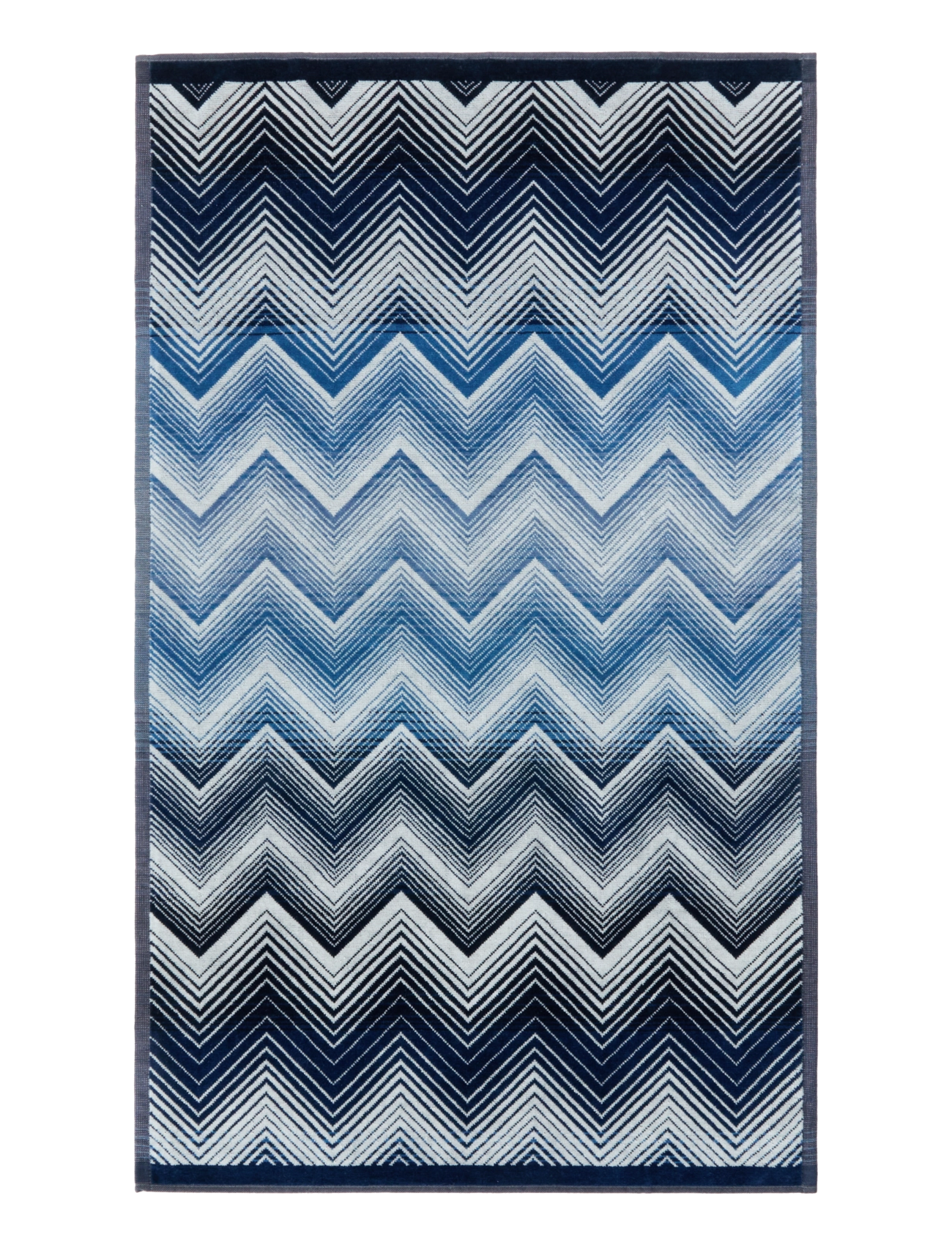 Missoni Home - (BS)MAREA BATH TOWEL 100X60 SINGLE PACKAGE, 501 - blue/white - 1