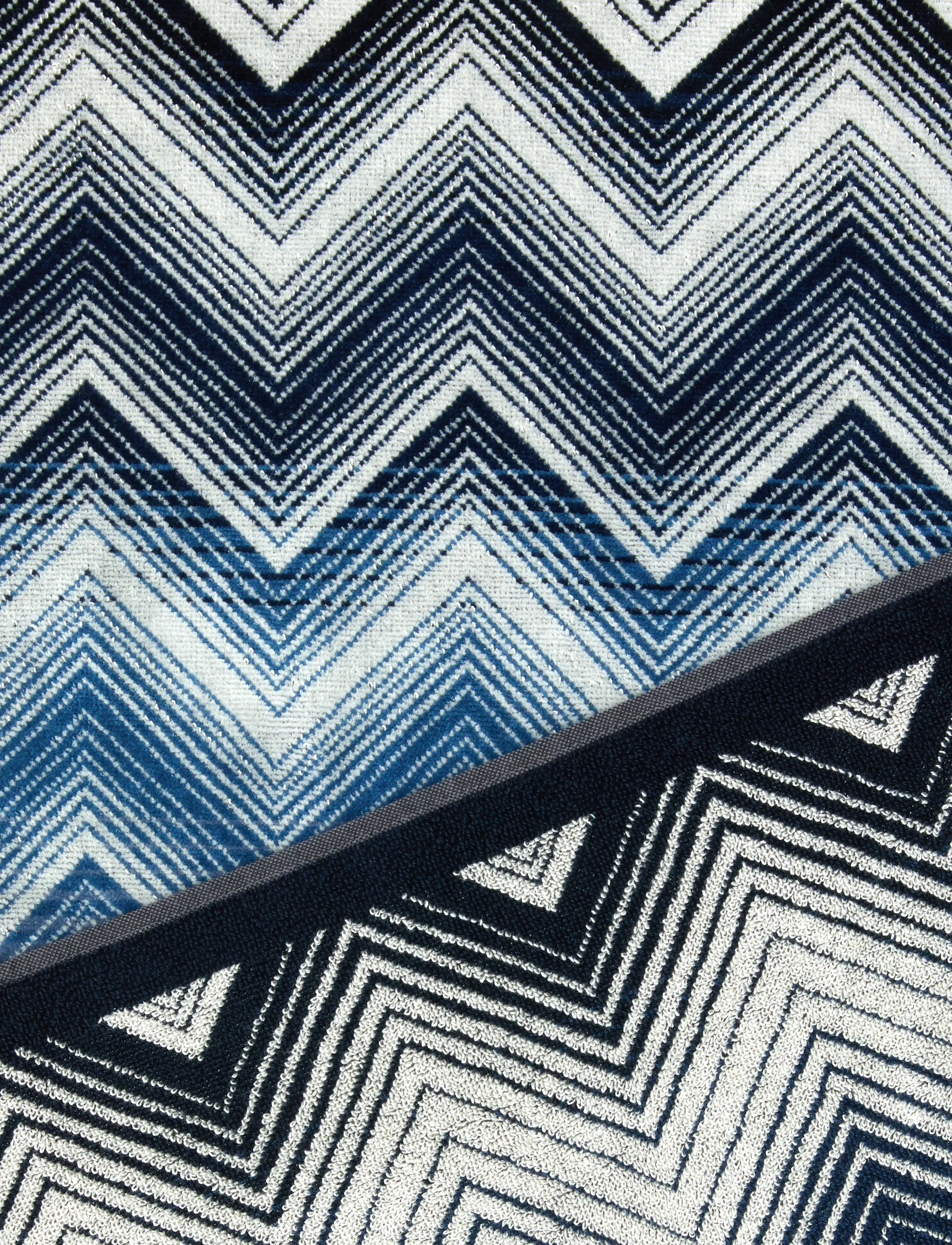 Missoni Home - (BS)MAREA BATH TOWEL 100X60 SINGLE PACKAGE, 501 - blue/white - 2