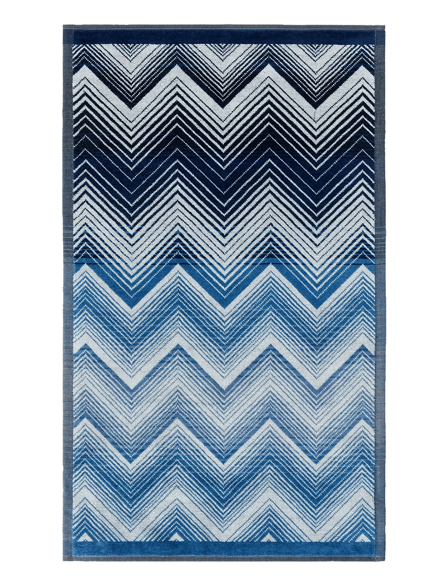 Missoni Home - (BS)MAREA HAND TOWEL 70X40 SINGLE PACKAGE, 501 - ręczniki do rąk - blue/white - 1