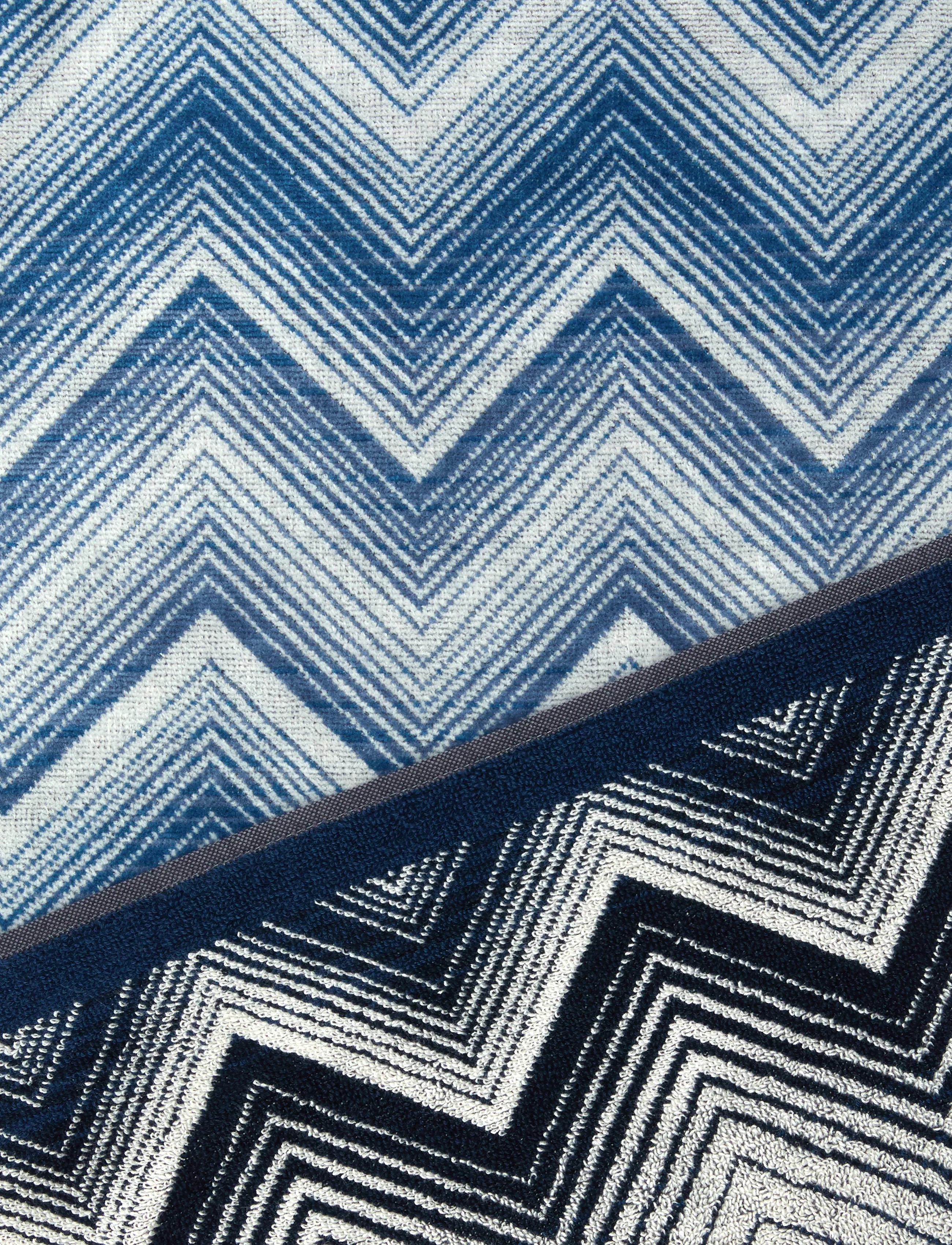 Missoni Home - (BS)MAREA HAND TOWEL 70X40 SINGLE PACKAGE, 501 - blue/white - 2