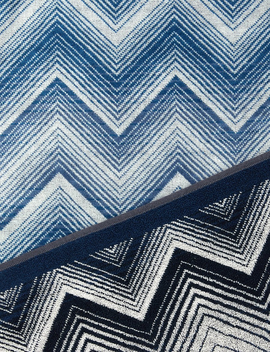 Missoni Home - (BS)MAREA HAND TOWEL 70X40 SINGLE PACKAGE, 501 - ręczniki do rąk - blue/white - 2
