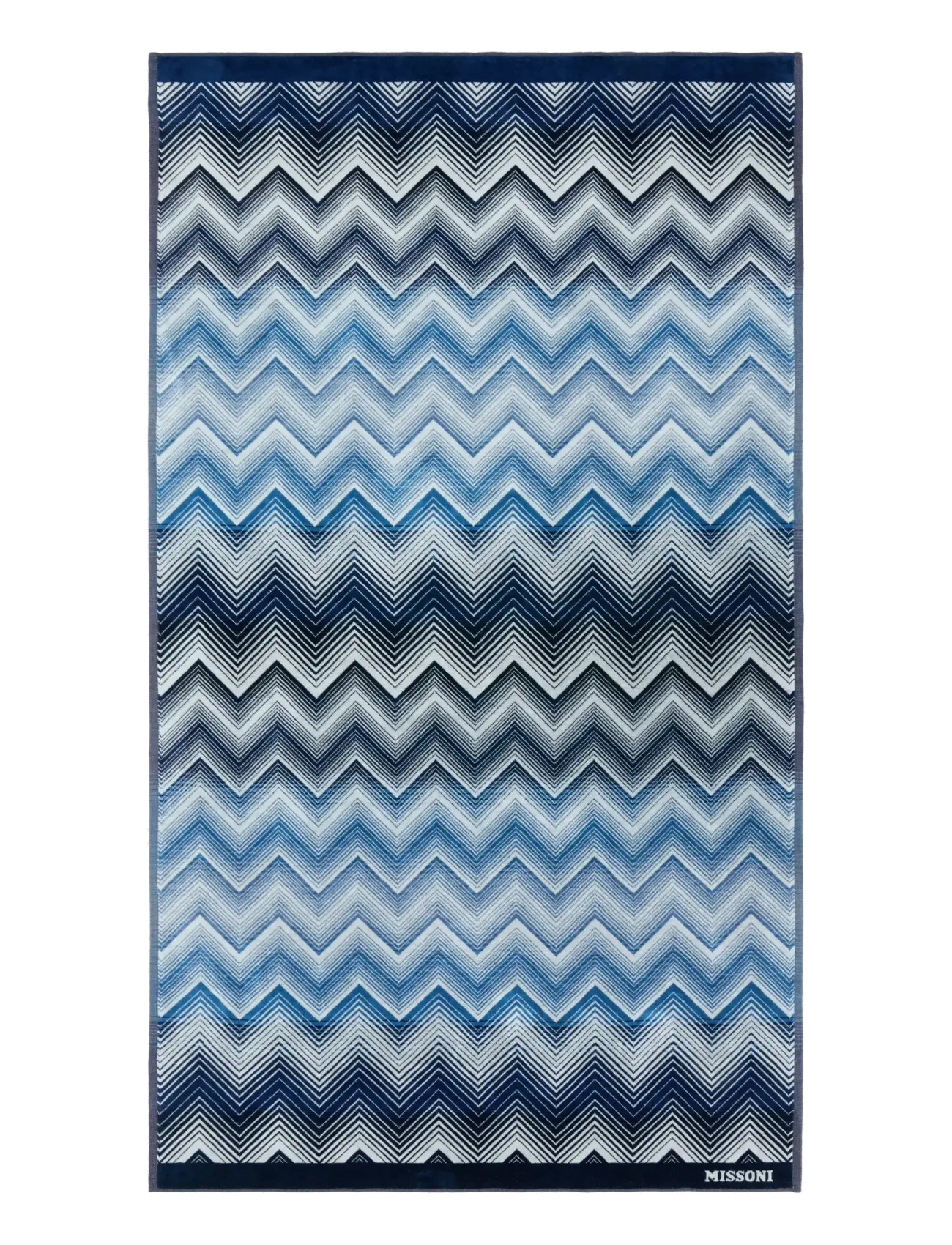 Missoni Home - MAREA BEACH TOWEL 180X100, 501 - blue/white - 1