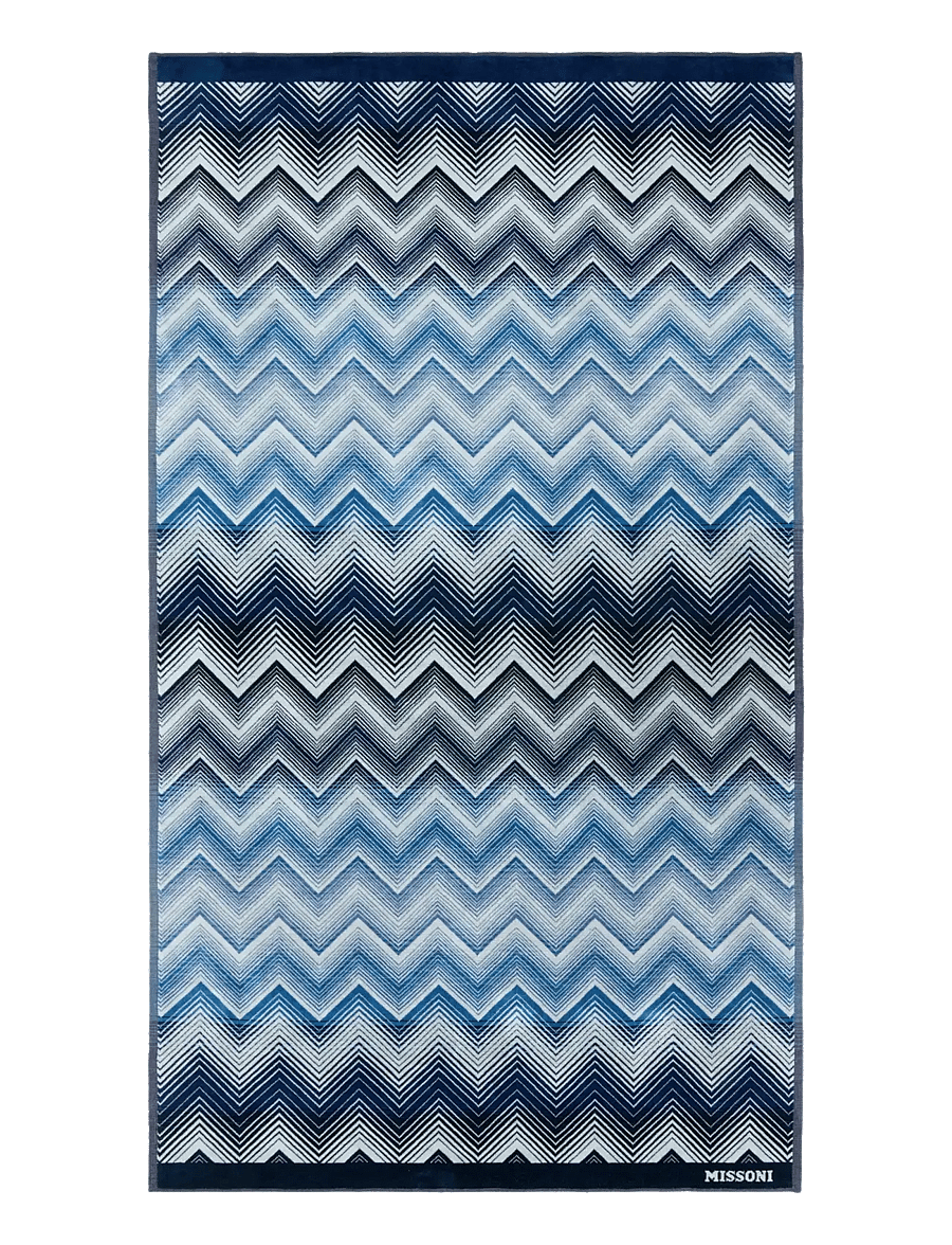 Missoni Home - MAREA BEACH TOWEL - vonios rankšluosčiai - blue/white - 1