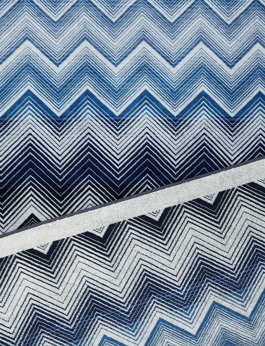 Missoni Home - MAREA BEACH TOWEL - vonios rankšluosčiai - blue/white - 2