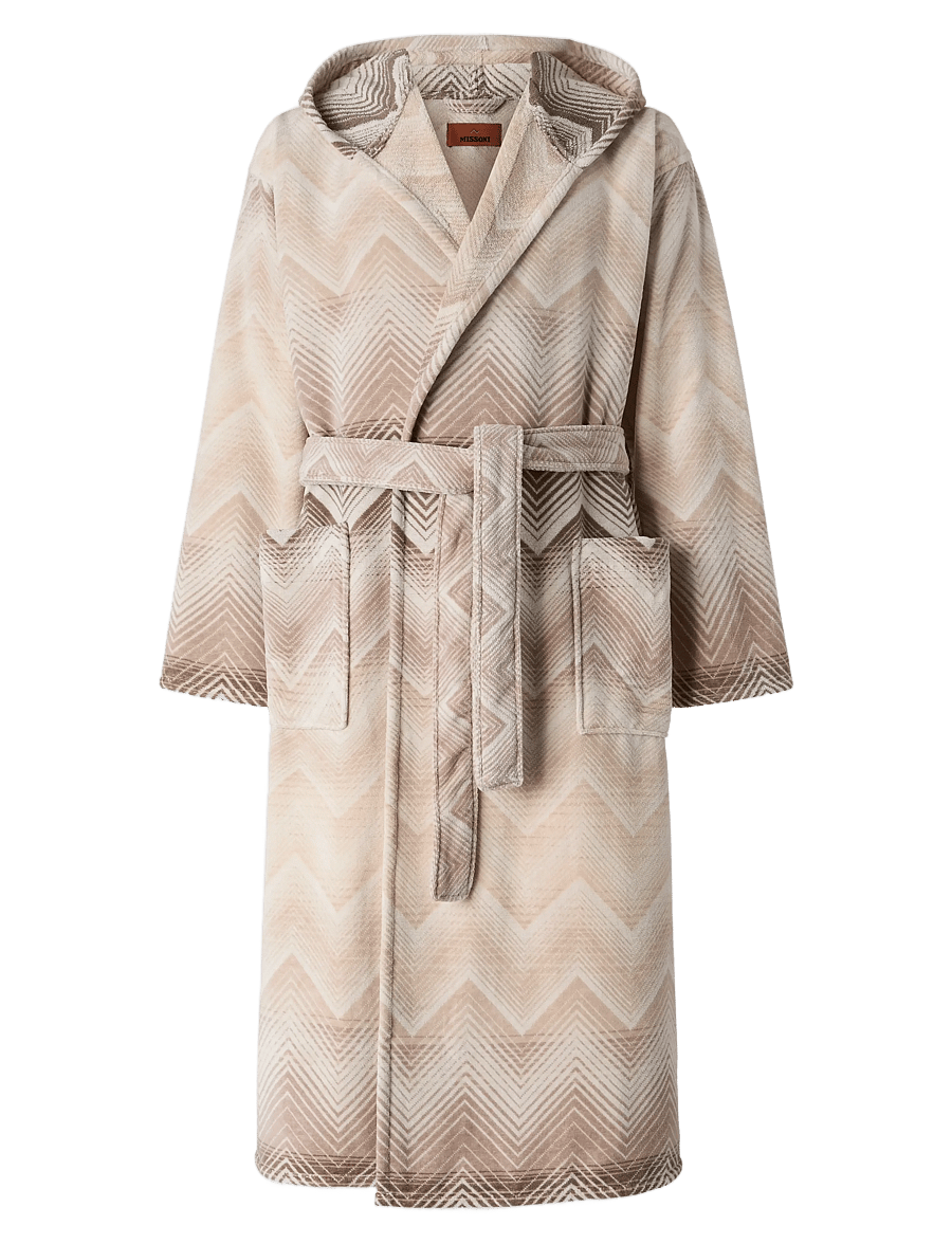 Missoni Home - MAREA HOODED BATHROBE - nach preis einkaufen - natural/cream - 0