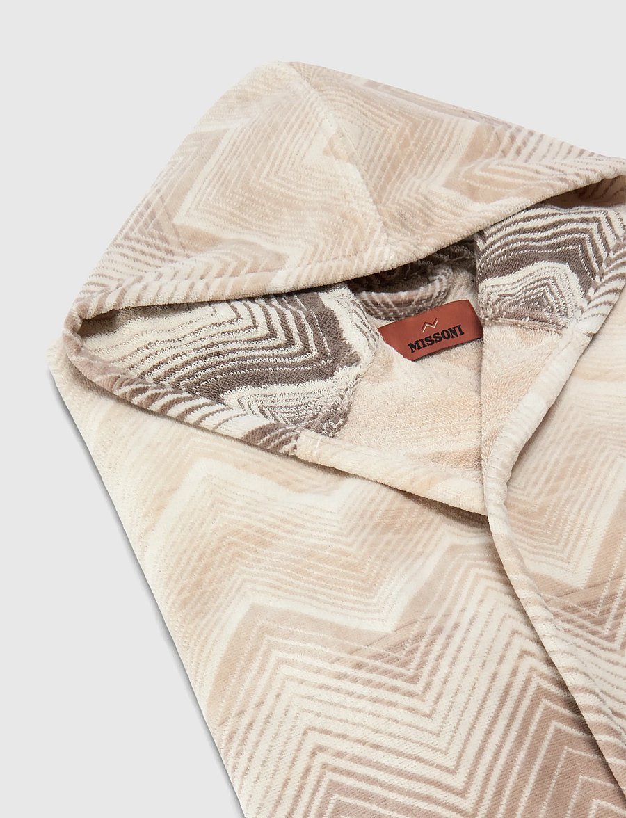 Missoni Home - MAREA HOODED BATHROBE - nach preis einkaufen - natural/cream - 1