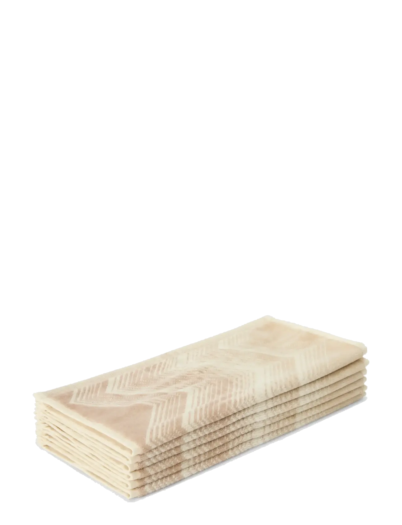 Missoni Home Marea Face Towel 30X30 N 6 Pcs-Box, 211, 30X30, Towels & Bath Towels, Creme - Homeware
