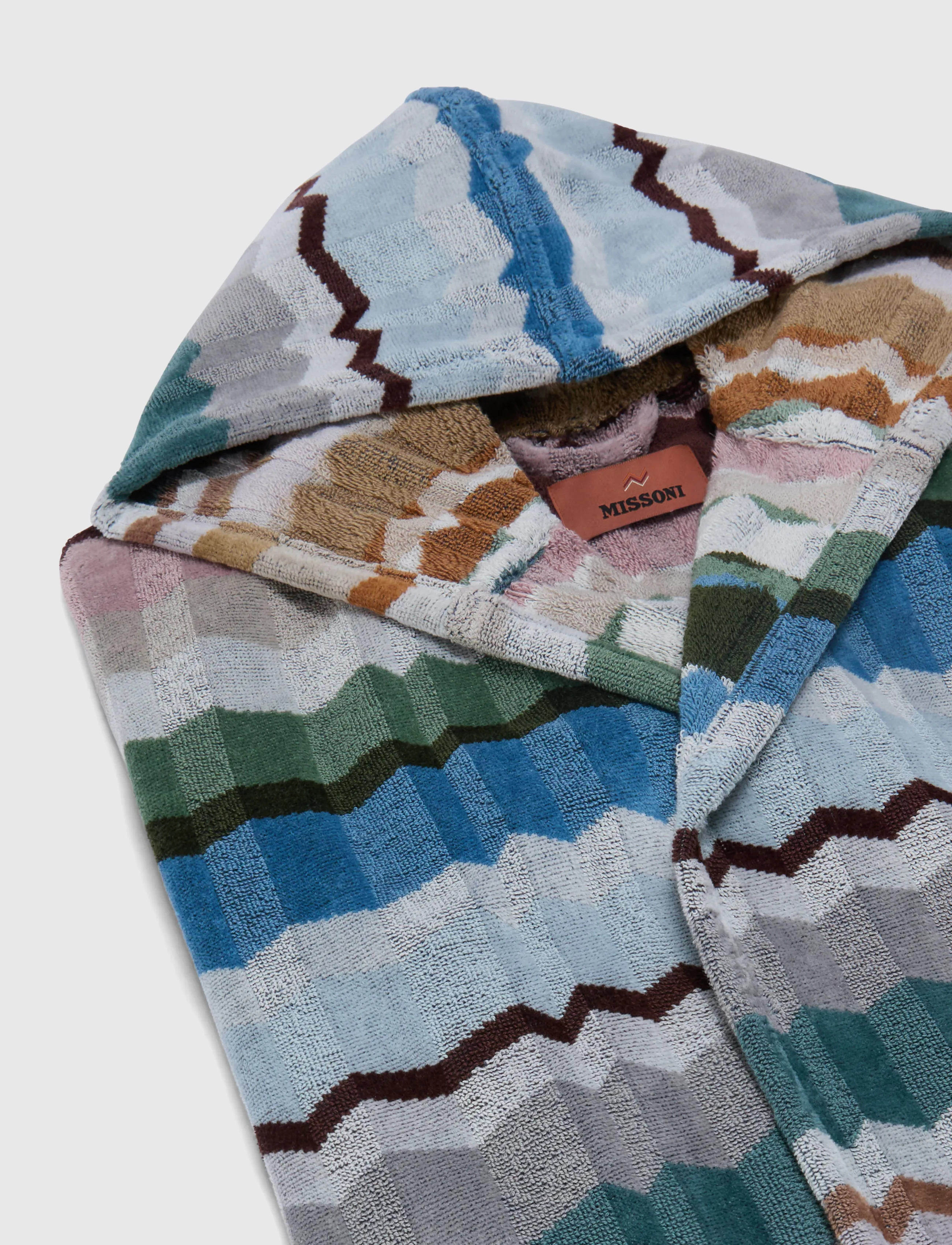 Missoni Home - EVA HOODED BATHROBE M, 100 - multicolor - 2